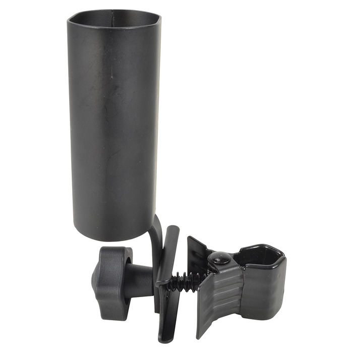 Clamp-On Drumstick Holder for Stands or Poles 18-45mm Diameter