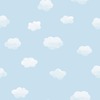 Over the Rainbow Cloudy Sky Wallpaper Blue Holden 90991
