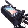 BTR Deluxe Cycling Handlebar Bike Bag and Bicycle Mobile Phone Holder