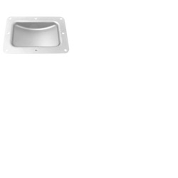 Caster Dish for 5" 125mm Casters - Zinc