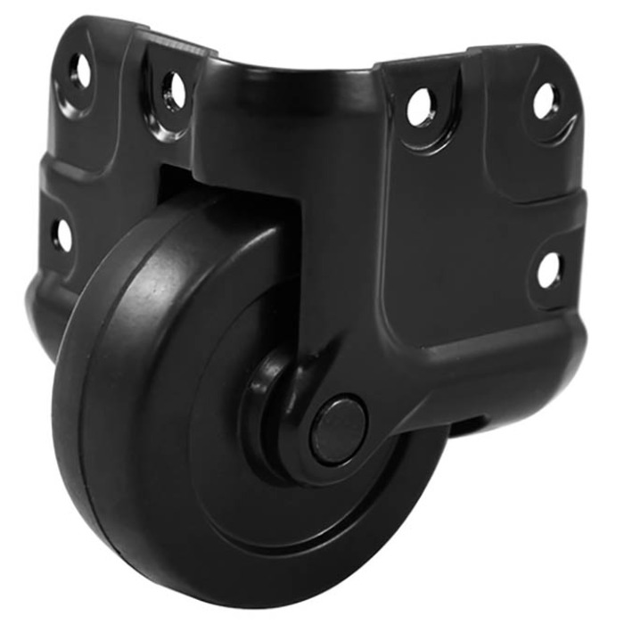 2. 56" 65mm Recessed Corner Caster