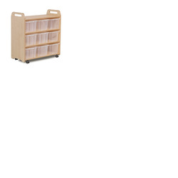 Tall Mobile Shelf Unit
