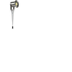 Spiked Multi Angle Outdoor Garden Spotlight GU4 12V