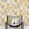 One Day Wallpaper Mustard Mini Moderns AZDPT028MU