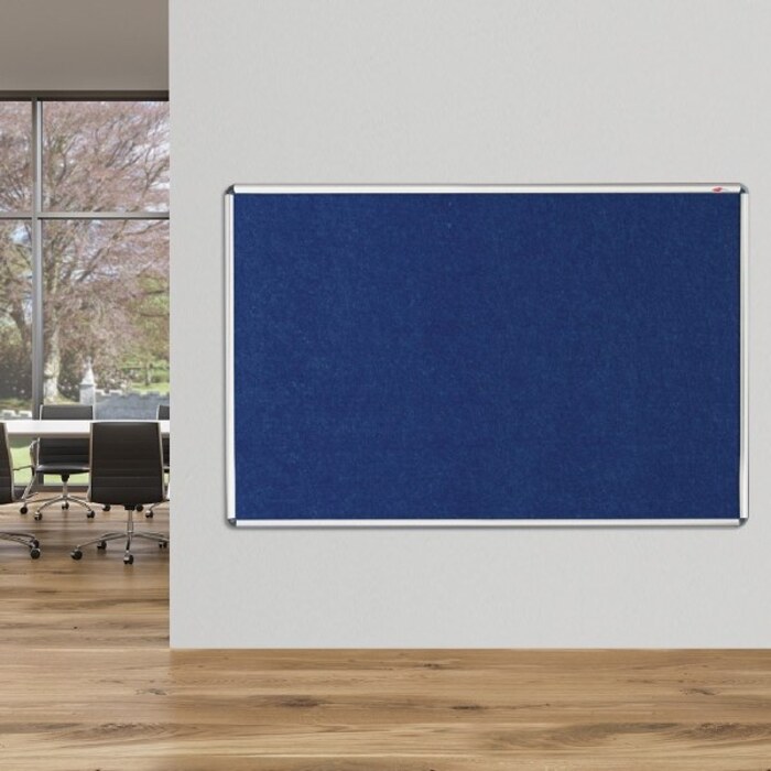 Shield Resist-a-Flame Coloured Frame Eco-Colour Noticeboard