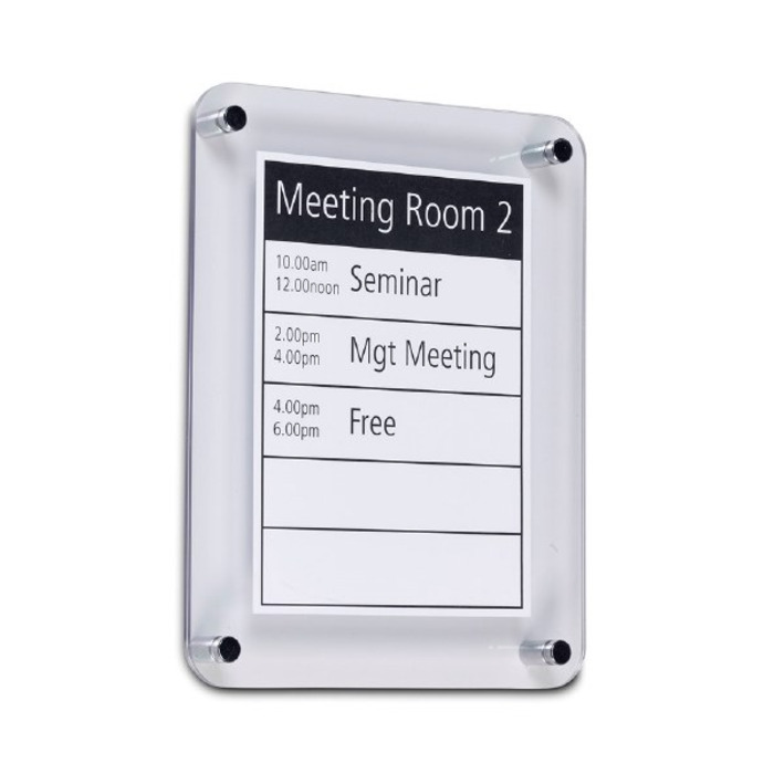 Crystal Wall Notice Frame