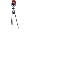 Garden Tripod Soft Flood Light - Industrial Studio Style - Automatic Recharging