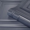 Amara Panel Vinyl Wallpaper Dark Blue Belgravia 7375