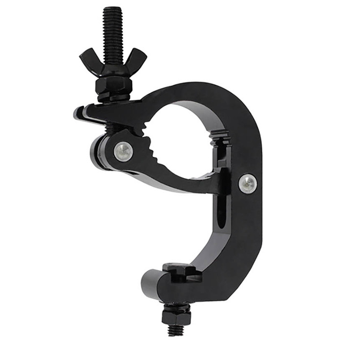 Self Locking Lighting Clamp 48-51mm 100Kg SWL - Black
