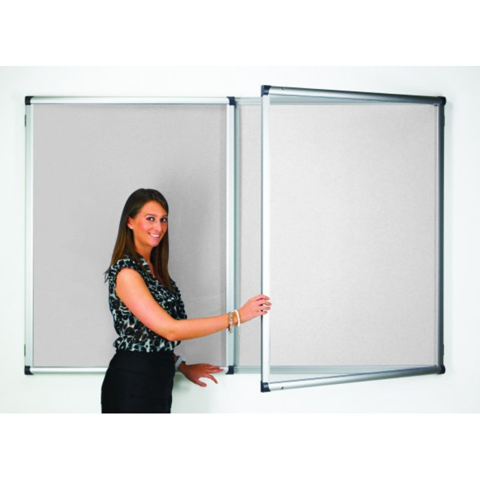 Eco-Sound Blazemaster Metropolitan Frame Tamperproof Noticeboard