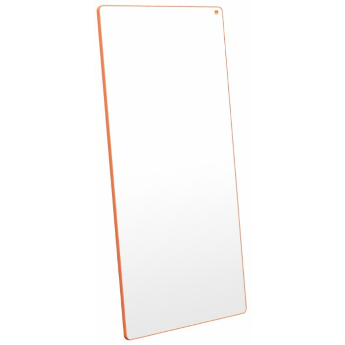 Nobo Move & Meet Magnetic Whiteboard Orange Trim