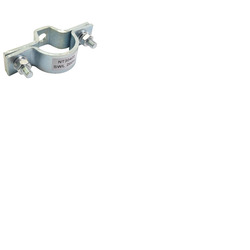 Lighting Bar Fixing Clamp For Suspending 48-50mm Tube - Zinc Finish