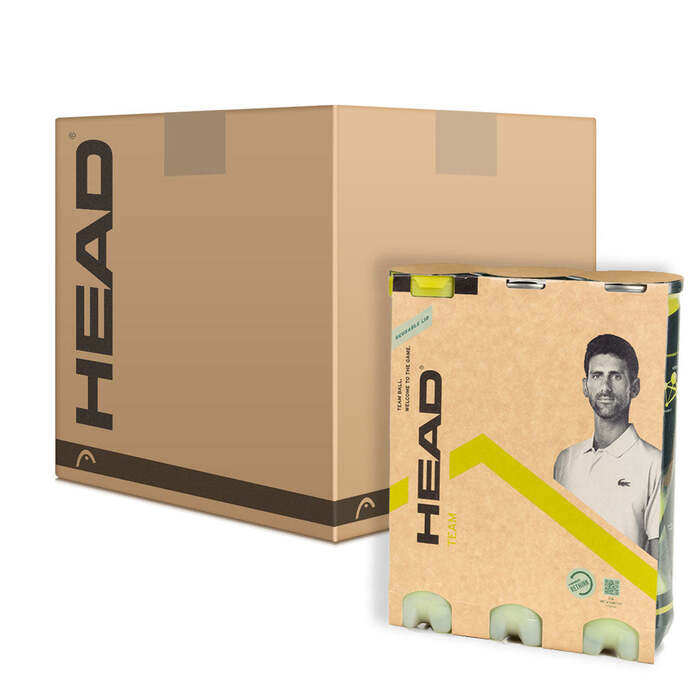 Head Team Tennis Balls - 6 Dozen