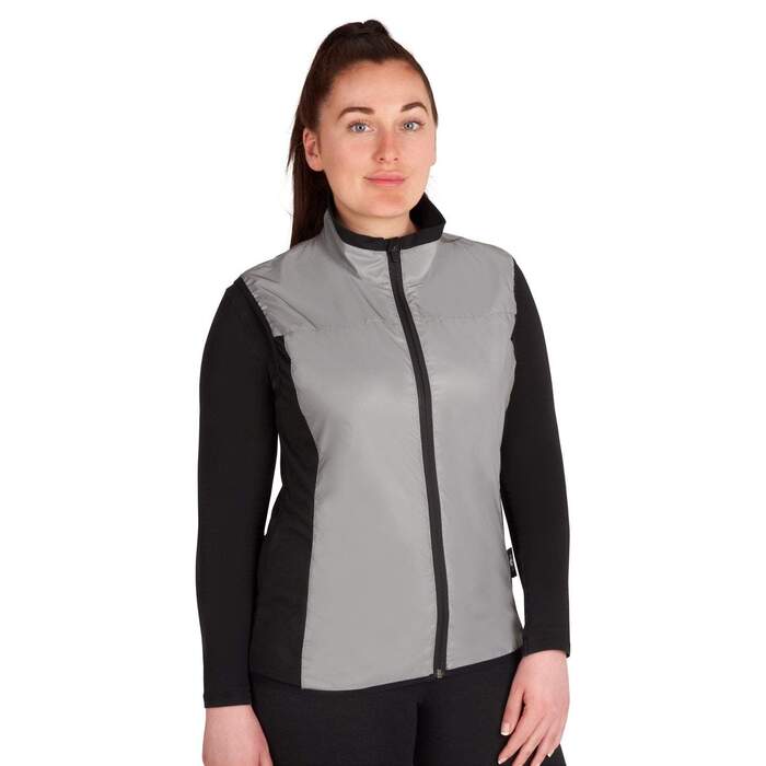 BTR Womens Reflective Cycling & Running High Vis Gilet, Vest (Classic) no pockets. Seconds