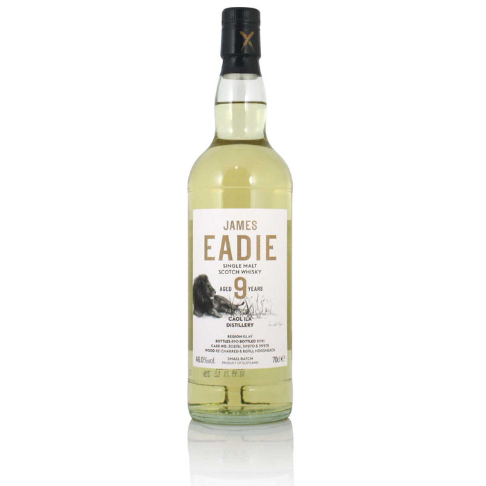 Caol Ila 9 Year Old The Black Lion James Eadie Small Batch