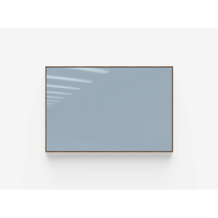 'Area' Oak Framed Glass Board
