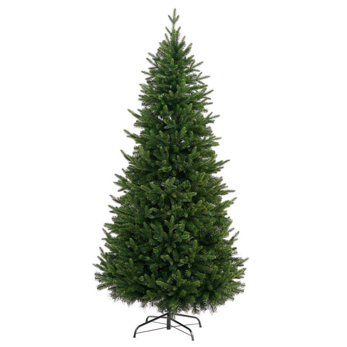 Artificial PE Christmas Tree Green Linden Pine by Noma, 7ft / 2. 1m