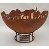 Garden Fire Pit 70cm Elephant Design with Rust Finish