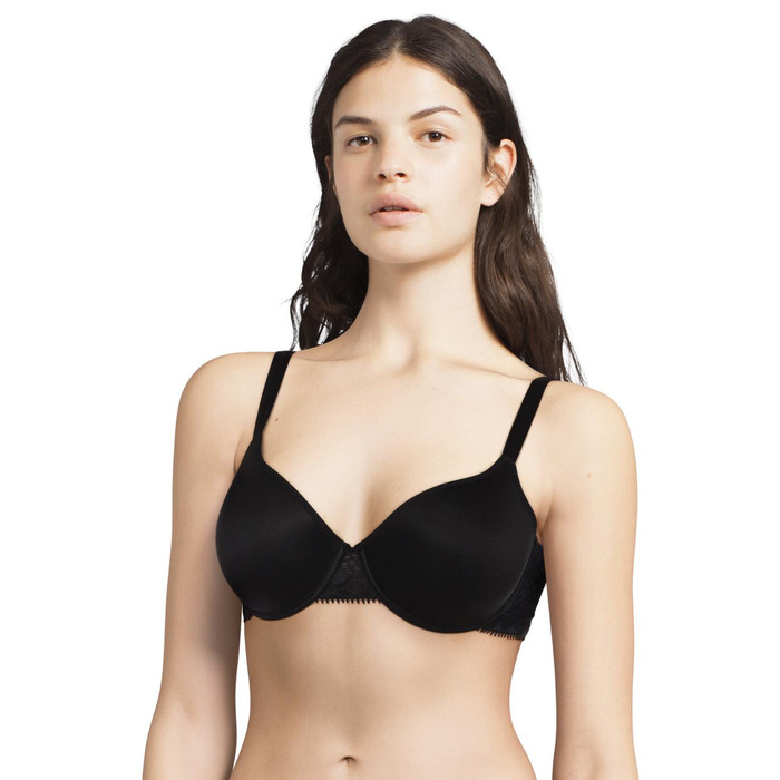 Chantelle Day to Night Memory Foam T Shirt - Black - 32D