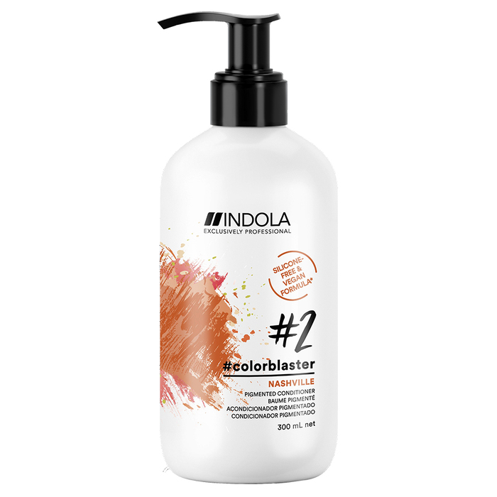 Indola Colorblaster Vegan Toning Conditioner Nashville - Vibrant Copper 300ml