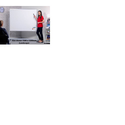 Mobile Double-Sided Whiteboard