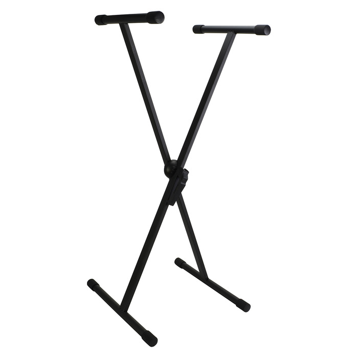 Single Cross Folding Keyboard Stand with Safe-Lock Mechanism by Cobra