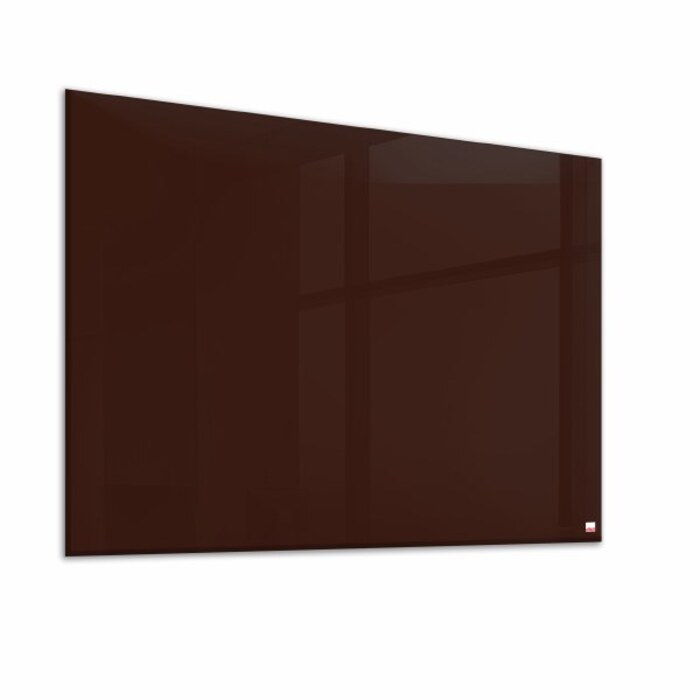 Casca Magnetic Glass Writing Board 1000 x 800mm, Brown Natural