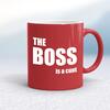 The Boss Is A . . . Swearing Mug