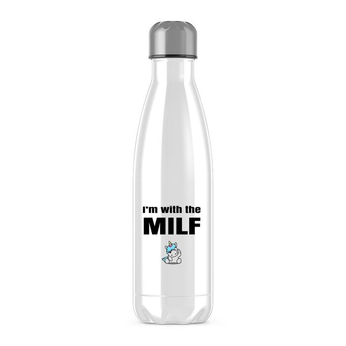 I'm With The Milf Water Bottle
