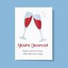 You're Divorced Dick Greeting Card