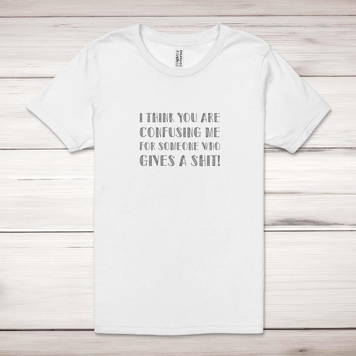 Someone Who Gives A Shit Adult T-Shirt