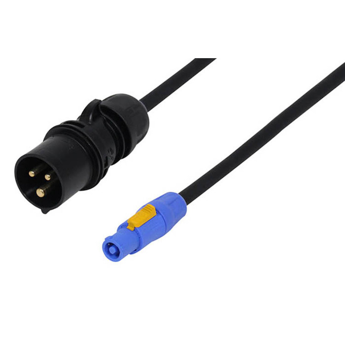 PowerCON to 16A Male Power Cable