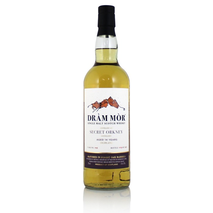 Secret Orkney 2008 14 Year Old Dram Mor Single Cask #148