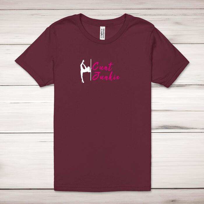 Cunt Junkie Adult T-Shirt