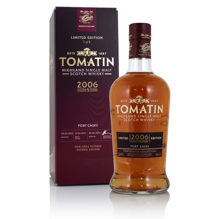 Tomatin 2006 15YO Port Casks The Portuguese Collection