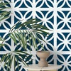 Geometric Breeze Wallpaper Washed Denim Blue - Mini Moderns MMTLG03WD