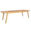 Alexander Rose Dana Teak Dining Table (1m x 2. 7m)
