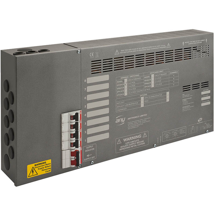 Dimmer Packs Wall Fixing 8 X 4 Amp