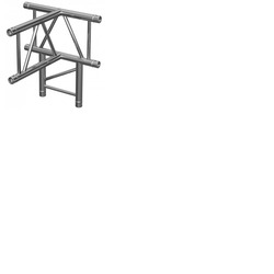 Contestage Ladder Truss 3 Way T with 1 Down - Aluminium