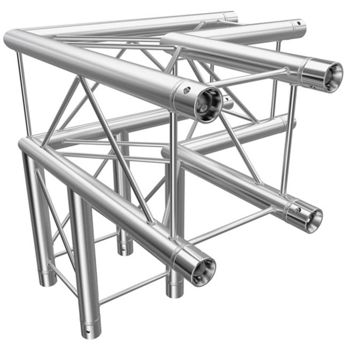 Global Truss F24 Quad 3 Way Corner 35mm Diameter