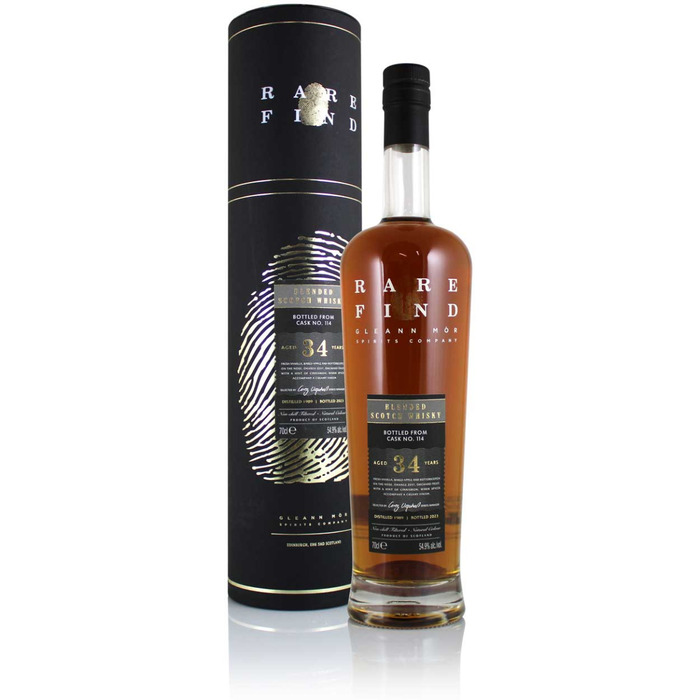 Blended Scotch Whisky 1989 34 Year Old Rare Find Cask #114