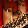 Warm White LED Multi-Function Christmas Compact Lights