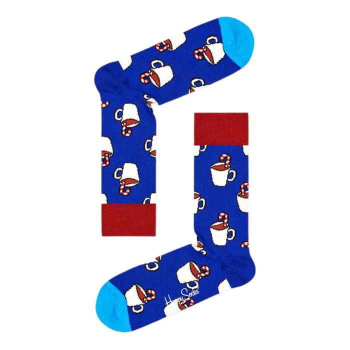 Happy Socks Candy Cane Cocoa Socks