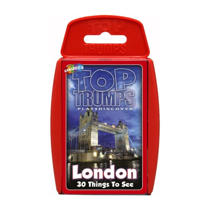 London 30 Things to See Top Trumps Card Game