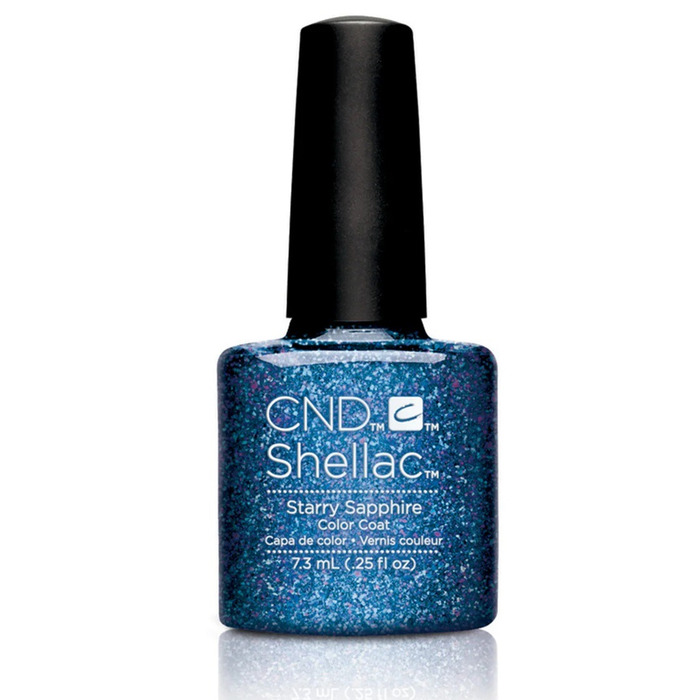CND Shellac Gel Polish Starry Sapphire - 7. 3ml