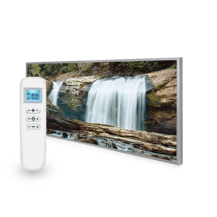 595x1195 Waterfalls Image Nexus Wi-Fi Infrared Heating Panel 700W - Electric Wall Panel Heater