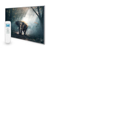 995x1195 Jungle Elephant Image Nexus Wi-Fi Infrared Heating Panel 1200w - Electric Wall Panel Heater