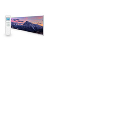 350W Mystic Mountains UltraSlim Picture Nexus Wi-Fi Infrared Heating Panel - Electric Wall Panel Heater
