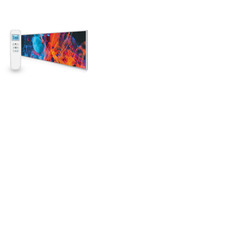 350W Dancing Smoke UltraSlim Picture Nexus Wi-Fi Infrared Heating Panel - Electric Wall Panel Heater
