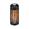 1. 2kW EQ Heat Electric Table Top Patio Heater Black